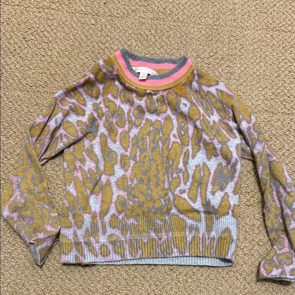 Lisa Todd Stylish Leopard Print Sweater